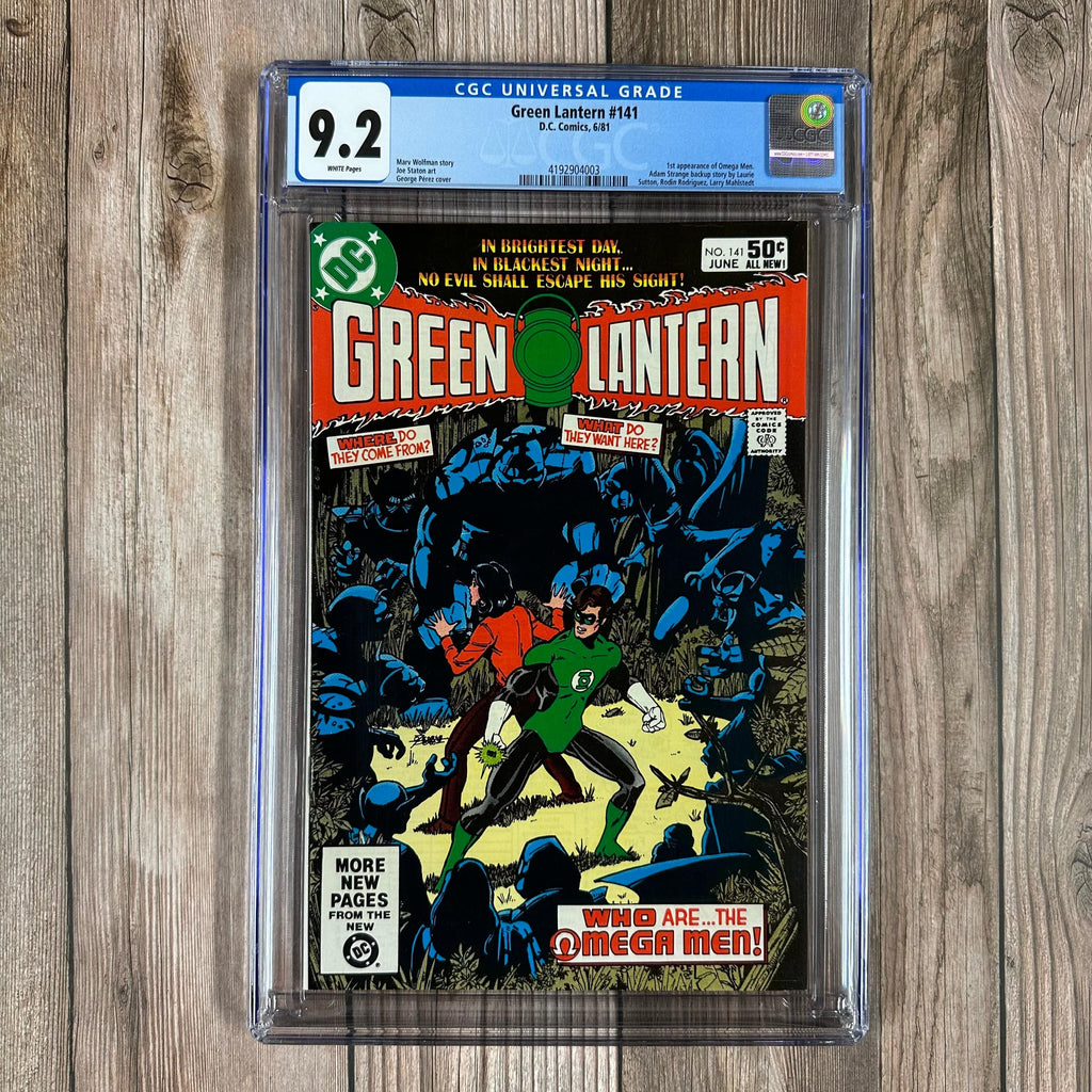 Bry's Comics *B0X2 Green Lantern #141 CGC 9.2 WP 1st team appearance of the Omega Men: Primus, Kalista, Harpis, Demonia, Broot, Nimbus