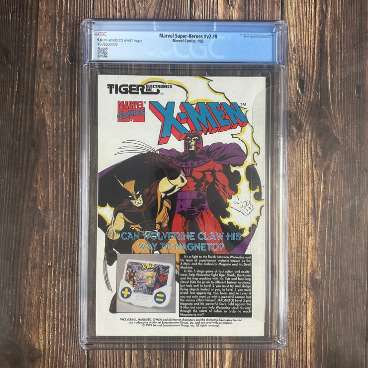 Bry's Comics *B0X2 Marvel Super-Heroes #8 CGC 9.8 Cover Art by Erik Larsen, 1st appearance of Squirrel Girl