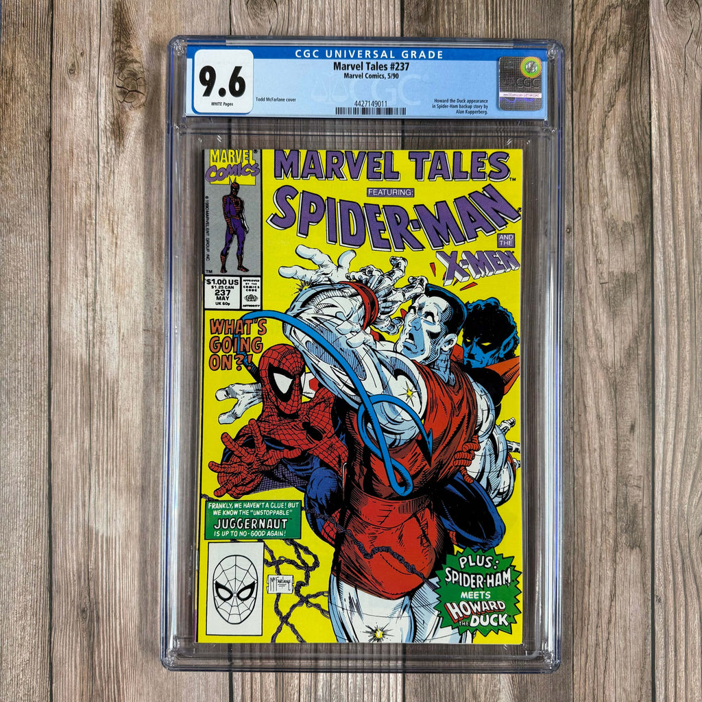 Bry's Comics *B0X2 Marvel Tales #237 CGC 9.6 WP Cover Art by Todd McFarlane