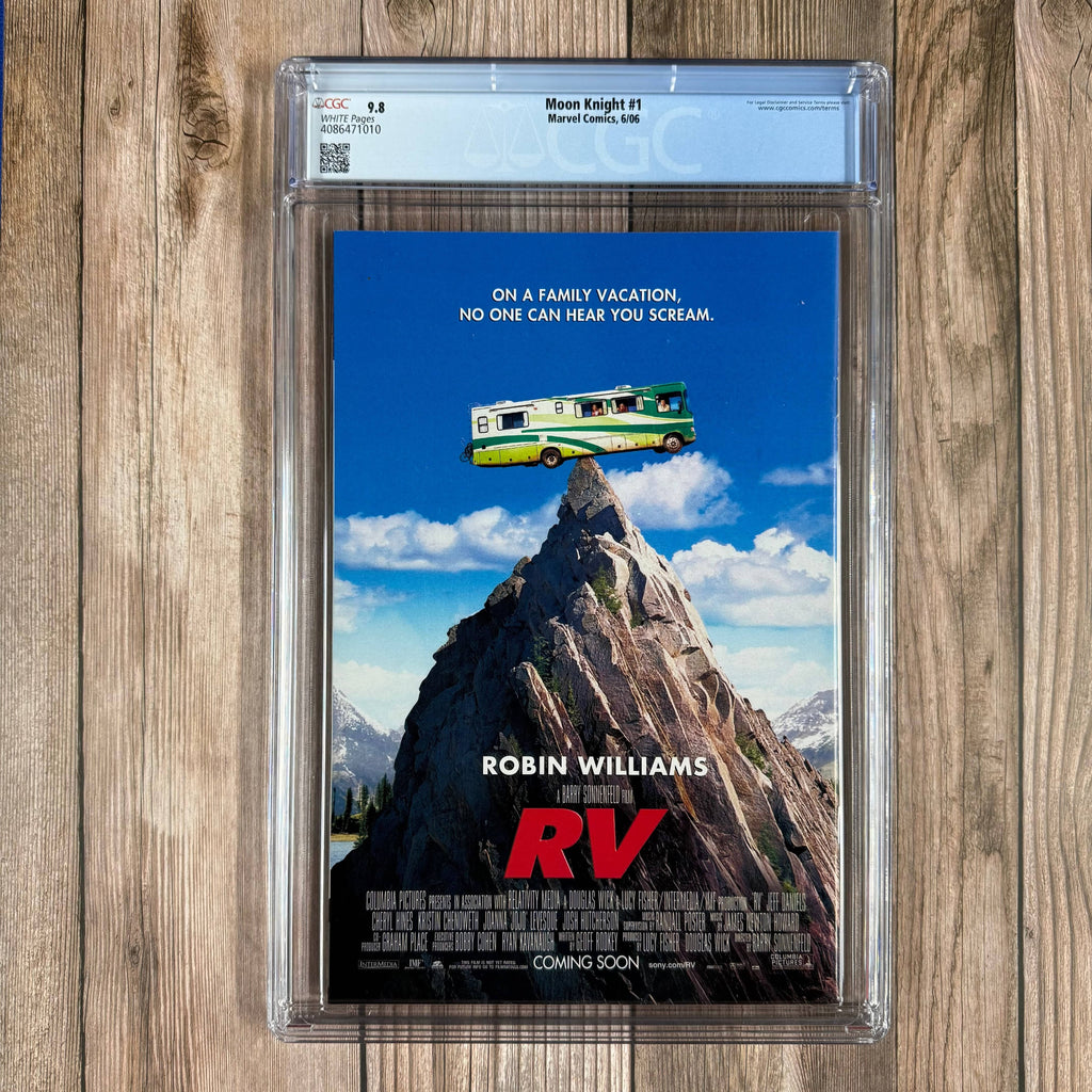 Bry's Comics *B0X2 Moon Knight #1 CGC 9.8 WP Cover Art by David Finch