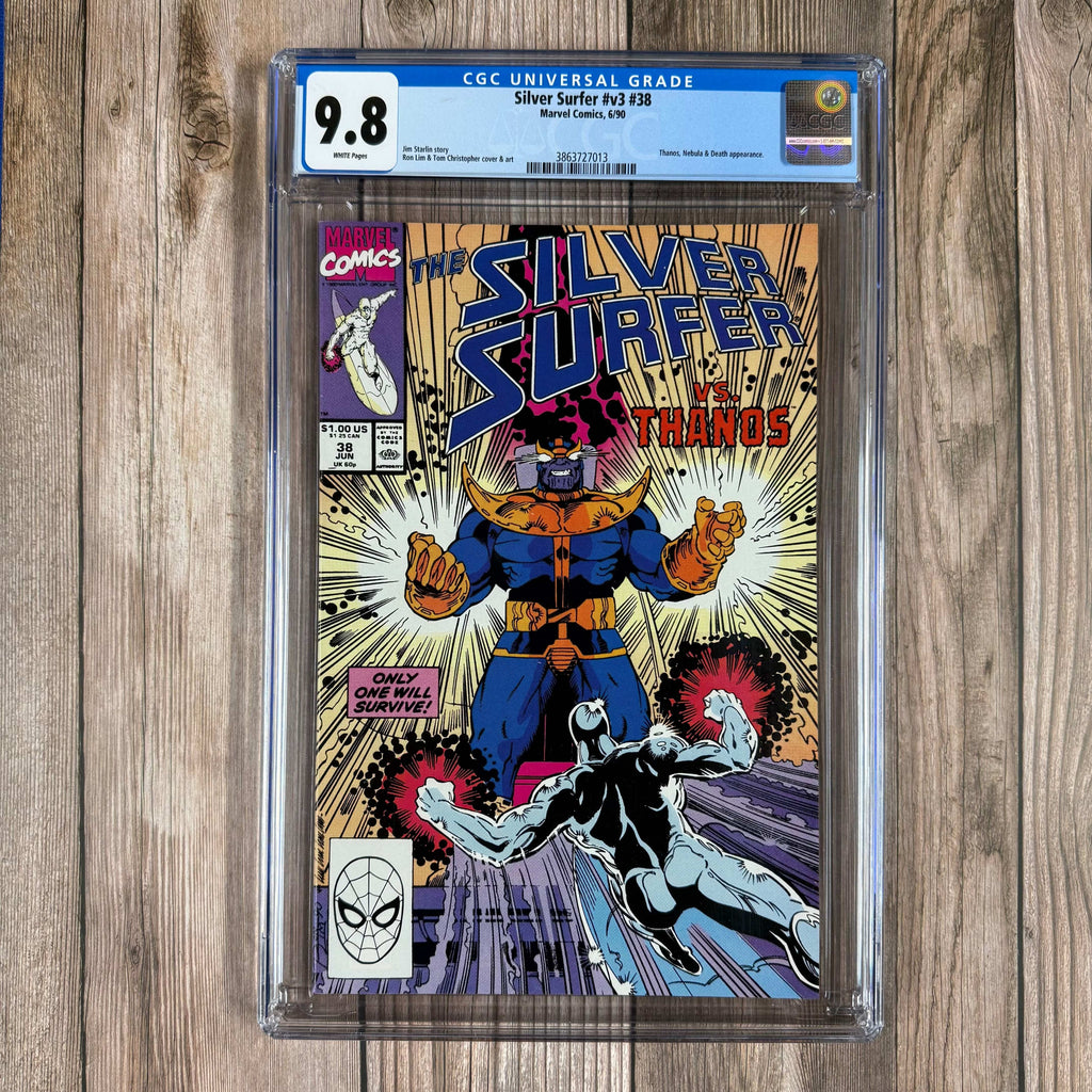 Bry's Comics *B0X2 Silver Surfer #38 CGC 9.8 WP Cover art by Ron Lim