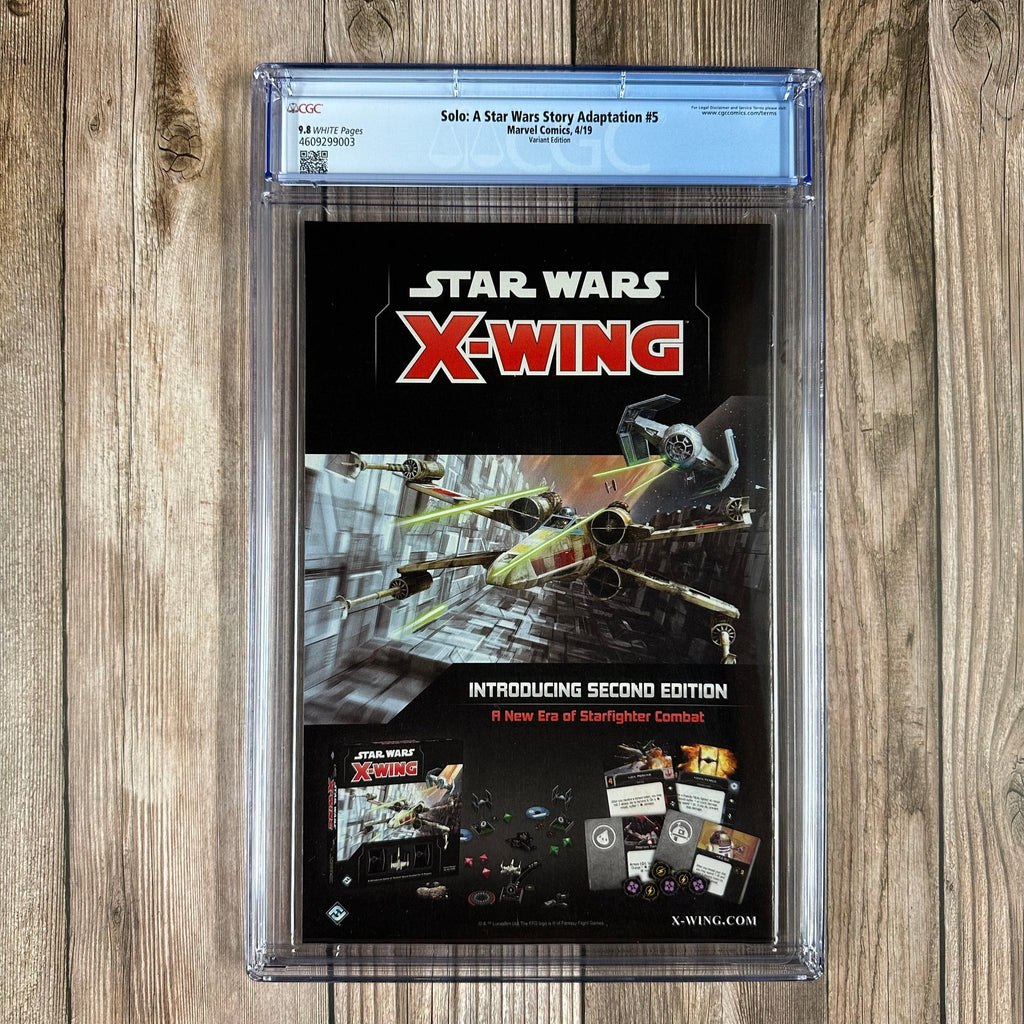 Bry's Comics *B0X2 Solo: A Star Wars Story #5 CGC 9.8 WP 1:25 Variant Cover by Scott Forbes