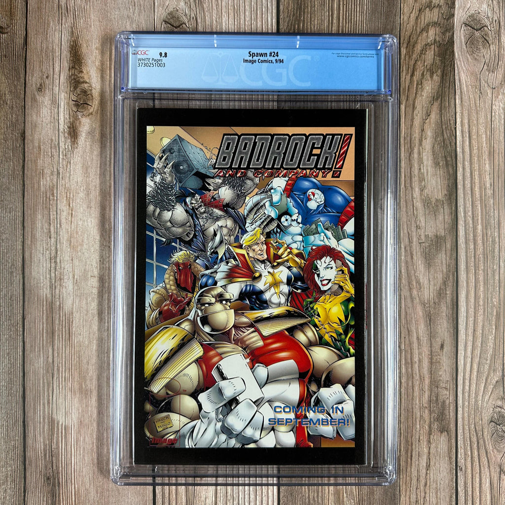 Bry's Comics *B0X2 Spawn #24 CGC 9.8 WP Cover Art by Todd McFarlane