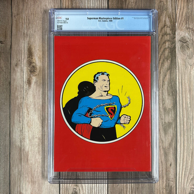 Bry's Comics * B0X2 Superman Masterpiece Edition #1 CGC 9.8 WP 1999 reprint from Masterpiece Edition Boxed Set
