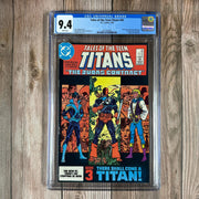 Bry's Comics *B0X2 Tales of the Teen Titans #44 CGC 9.4 WP Dick Grayson becomes Nightwing, Origin of Deathstroke and Jericho