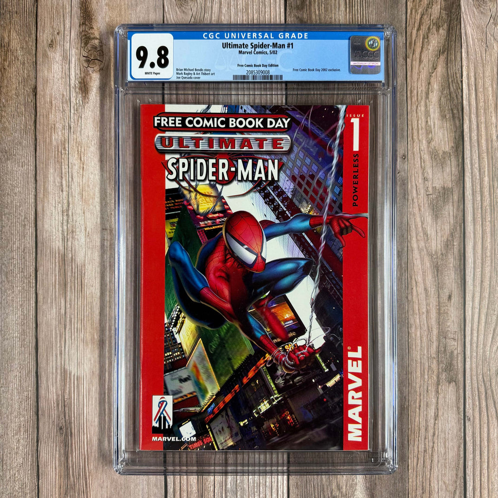 Bry's Comics *B0X2 Ultimate Spider-Man #1 CGC 9.8 WP 1st appearance of the Ultimate Spider-Man, introduction of Earth-1610 (Ultimate Universe)