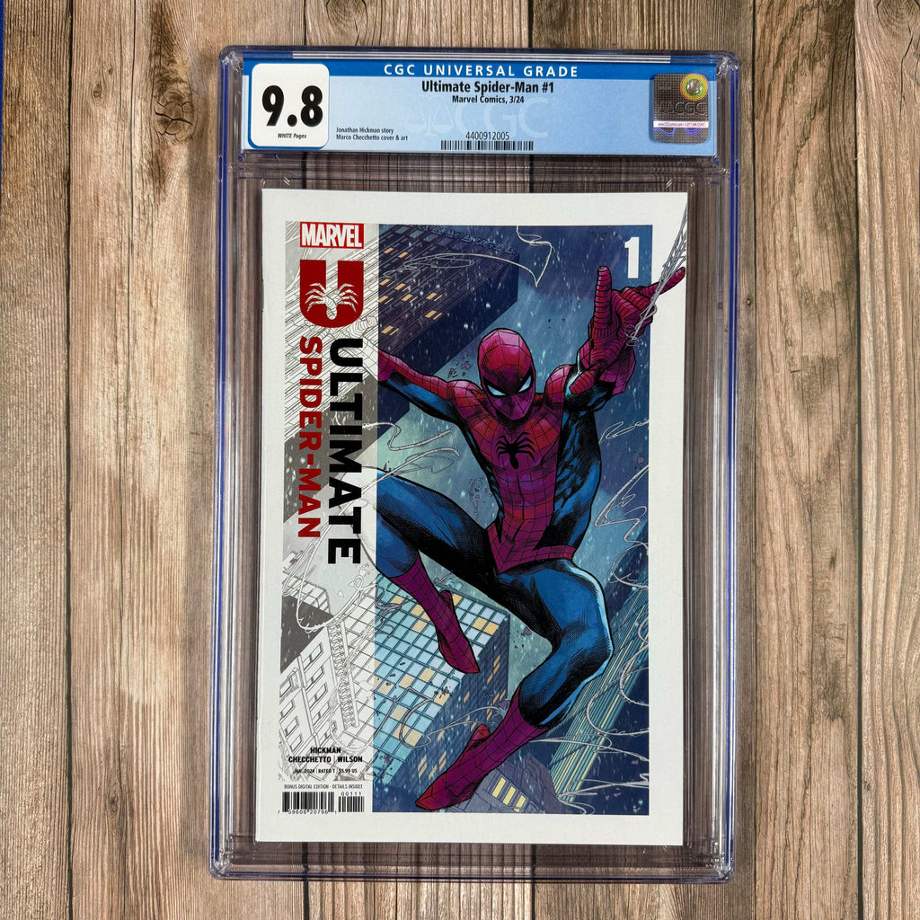 Bry's Comics *B0X2 Ultimate Spider-Man #1 CGC 9.8 WP Premiere issue, 1st appearance of Richard Parker II (Cert: #2005)