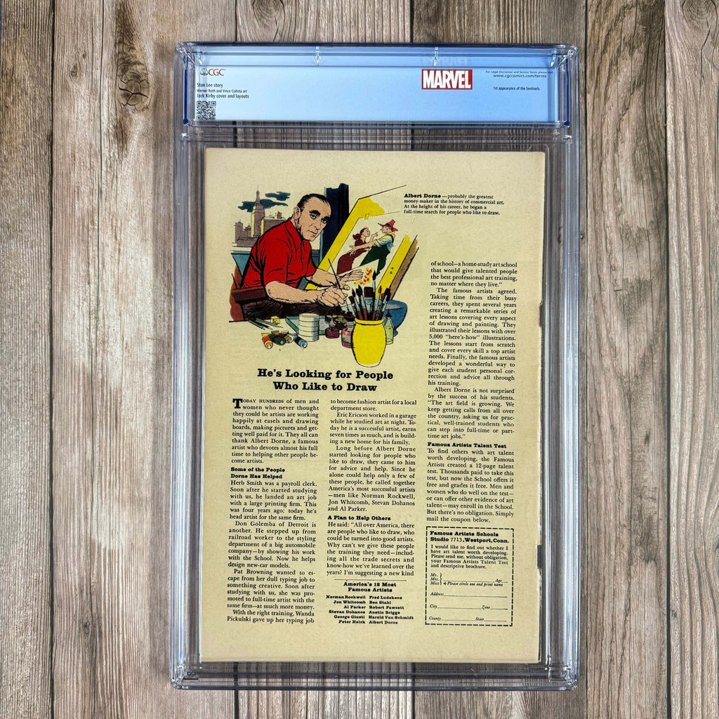 Bry's Comics *B0X2 Uncanny X-Men #14 CGC 7.0 Custom Label, 1st appearance of the Sentinels and Dr. Bolivar Trask