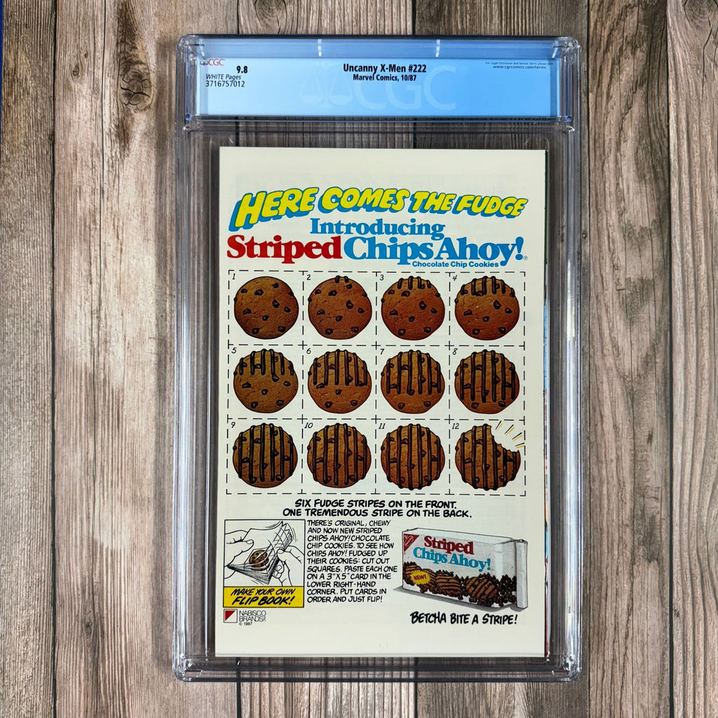 Bry's Comics *B0X2 Uncanny X-Men #222 CGC 9.8 WP Classic X-Men vs. Marauders battle