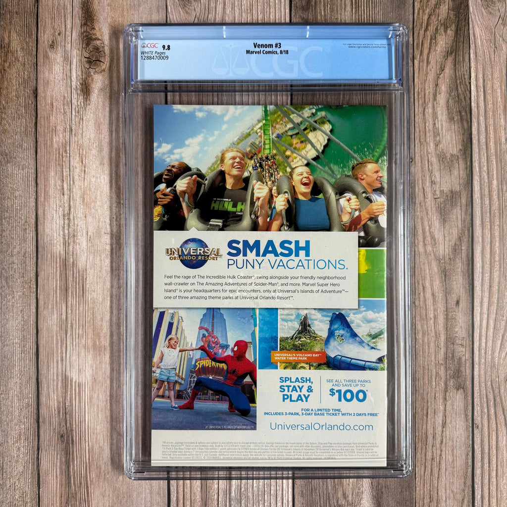 Bry's Comics *B0X2 Venom #3 CGC 9.8 WP 1st full appearance of Knull (creator of the Symbiote race)