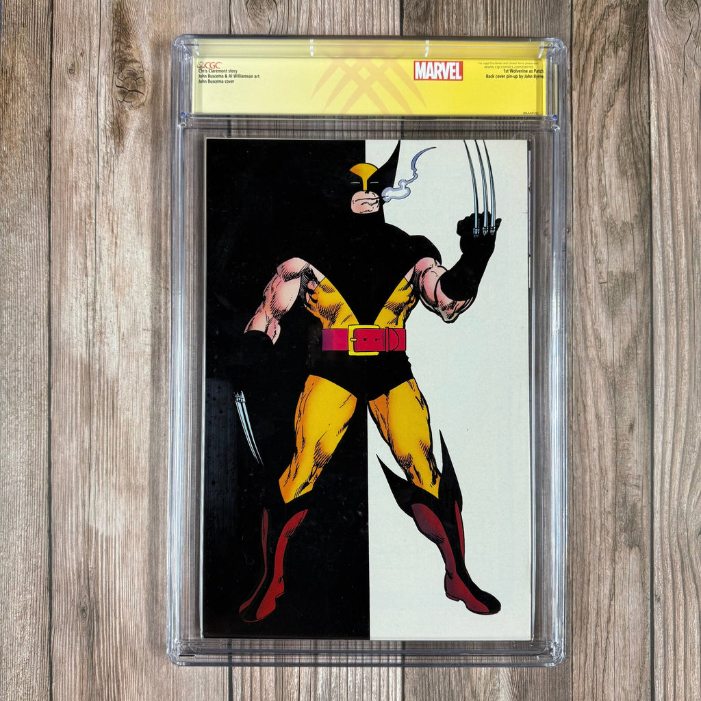 Bry's Comics *B0X2 Wolverine #1 CGC 9.4 WP Custom Label, SS Signed by Chris Claremont Premiere issue of Wolverine's first ongoing solo series, debut of black costume (cert:1001)