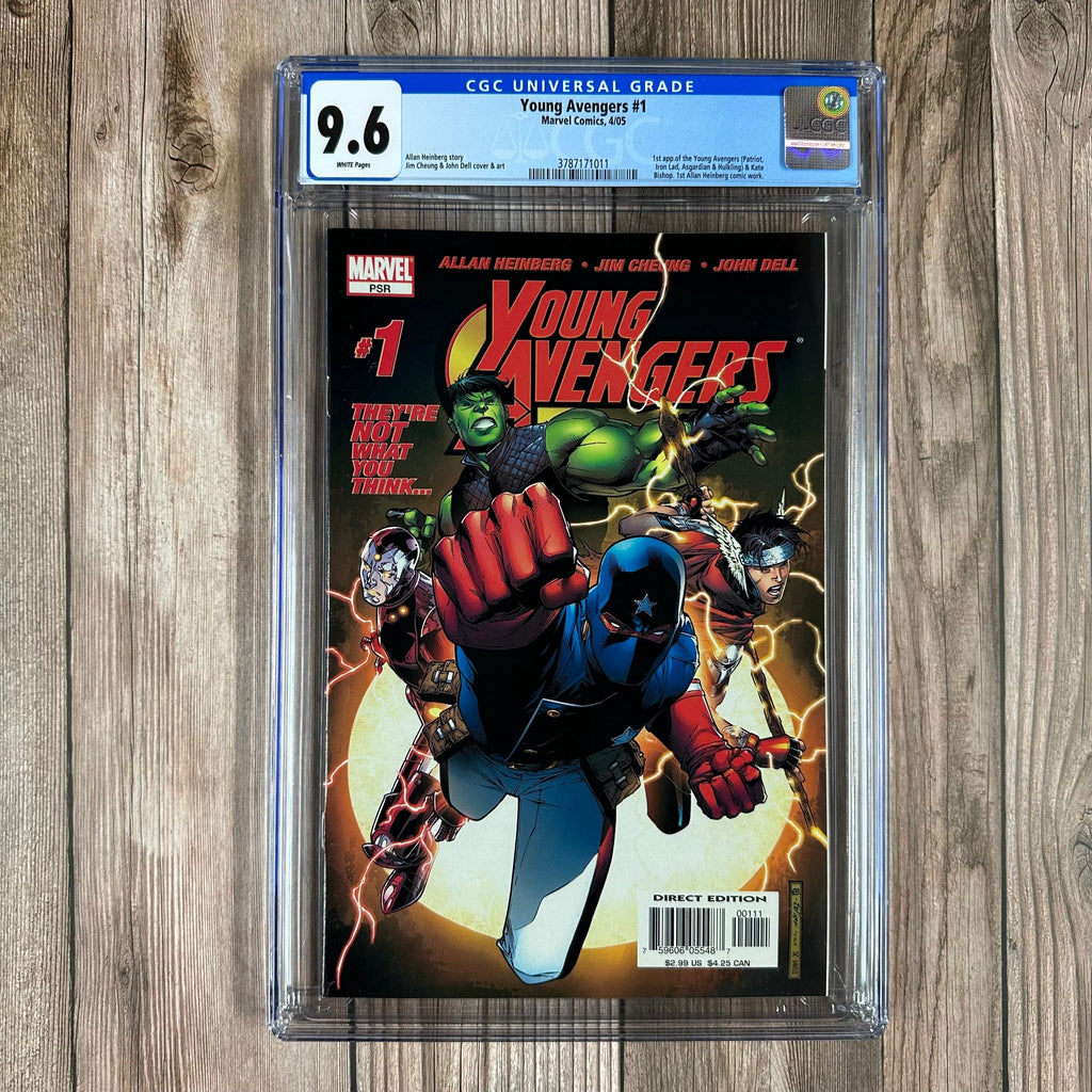 Bry's Comics *B0X2 Young Avengers #1 CGC 9.6 WP 1st team appearance of the Young Avengers: Kate Bishop, Patriot, Wiccan, Hulkling, Iron Lad