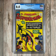 Bry's Comics *B0X3 Amazing Spider-Man #12 CGC 8.0 3rd Appearance of Dr. Octopus