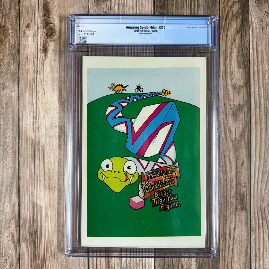 Bry's Comics *B0X3 Amazing Spider-Man #310 CGC 9.6 WP Cover Art by Todd McFarlane, NEWSSTAND EDITION