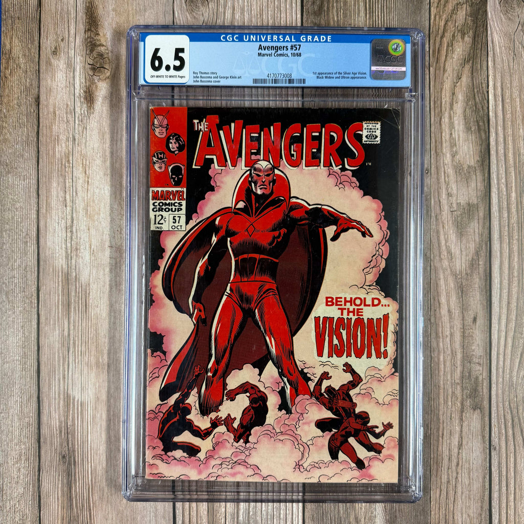 Bry's Comics *B0X3 Avengers #57 CGC 6.5 1st appearance of Vision, 2nd appearance of Ultron