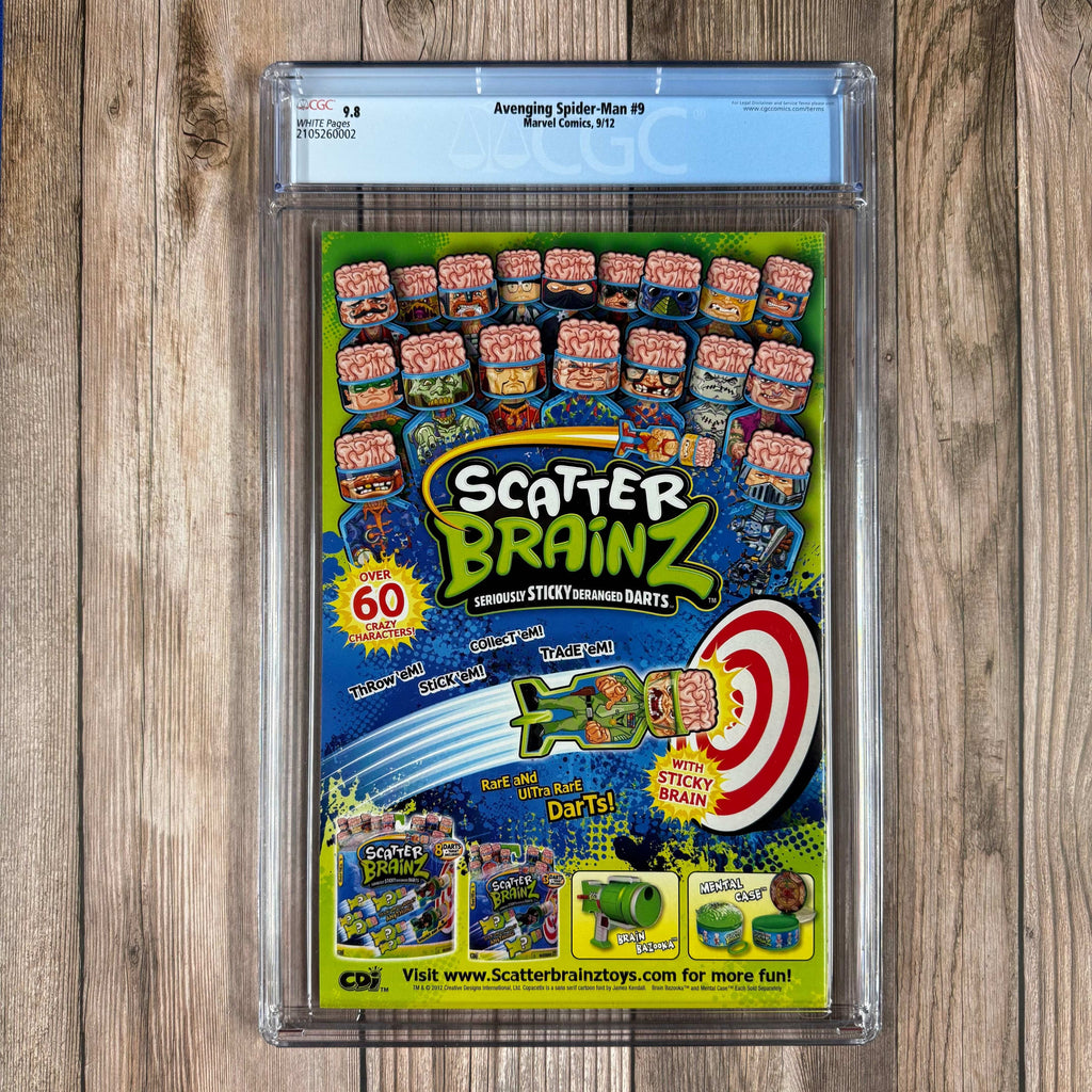 Bry's Comics *B0X3 Avenging Spider-Man #9 CGC 9.8 WP 1st appearance of Carol Danvers as Captain Marvel