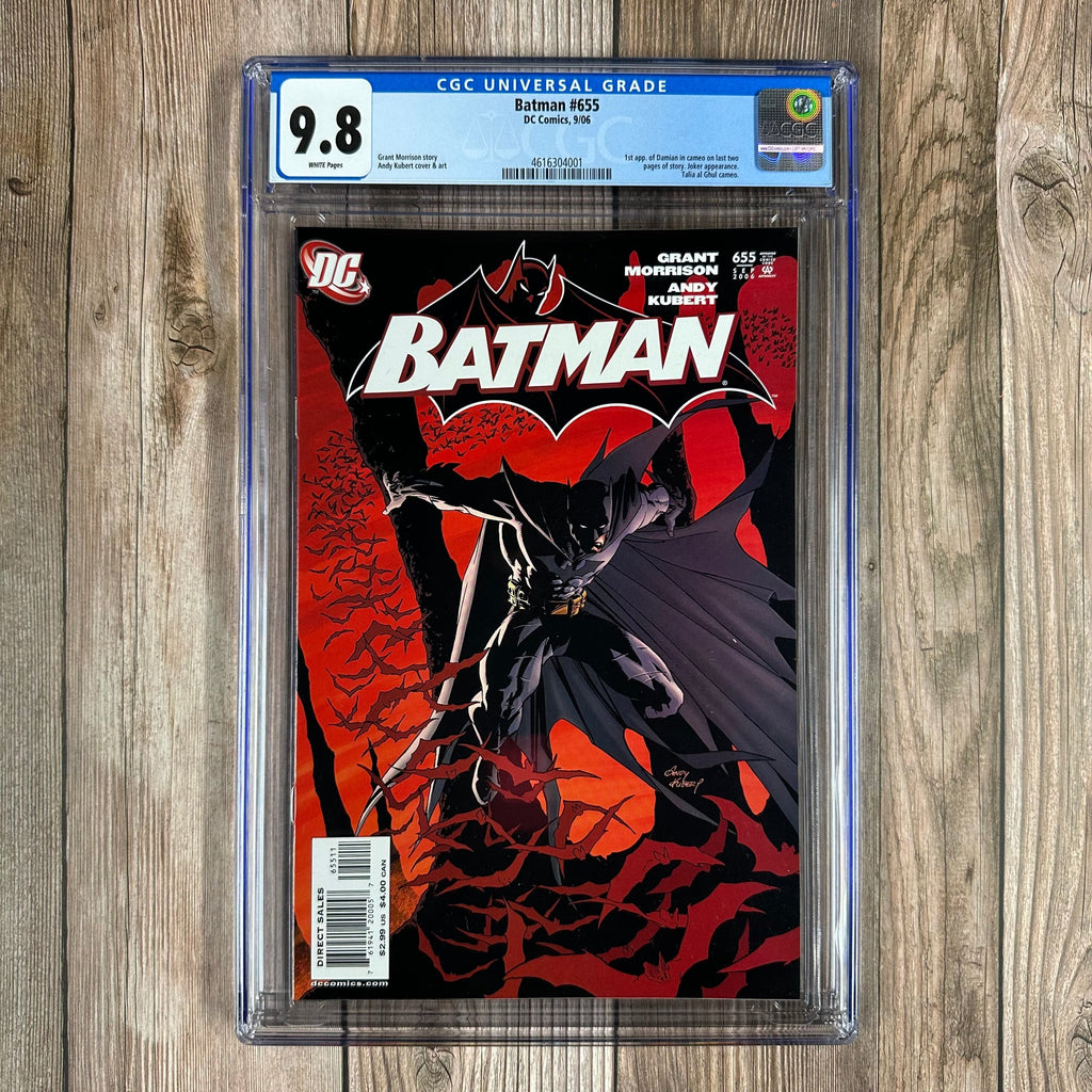 Bry's Comics *B0X3 Batman #655 CGC 9.8 WP 1st cameo appearance of Damian Wayne