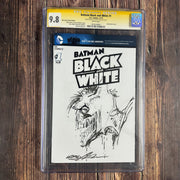 Bry's Comics *B0X3 Batman: Black & White #1 CGC 9.8 WP Sketch Edition, SS Signed and Sketch by Neal Adams