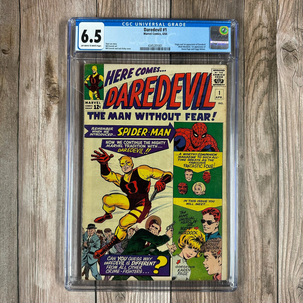 Bry's Comics *B0X3 Daredevil #1 CGC 6.5 1st appearance and origin of Daredevil (Matt Murdock), 1st appearance of Foggy Nelson and Karen Page