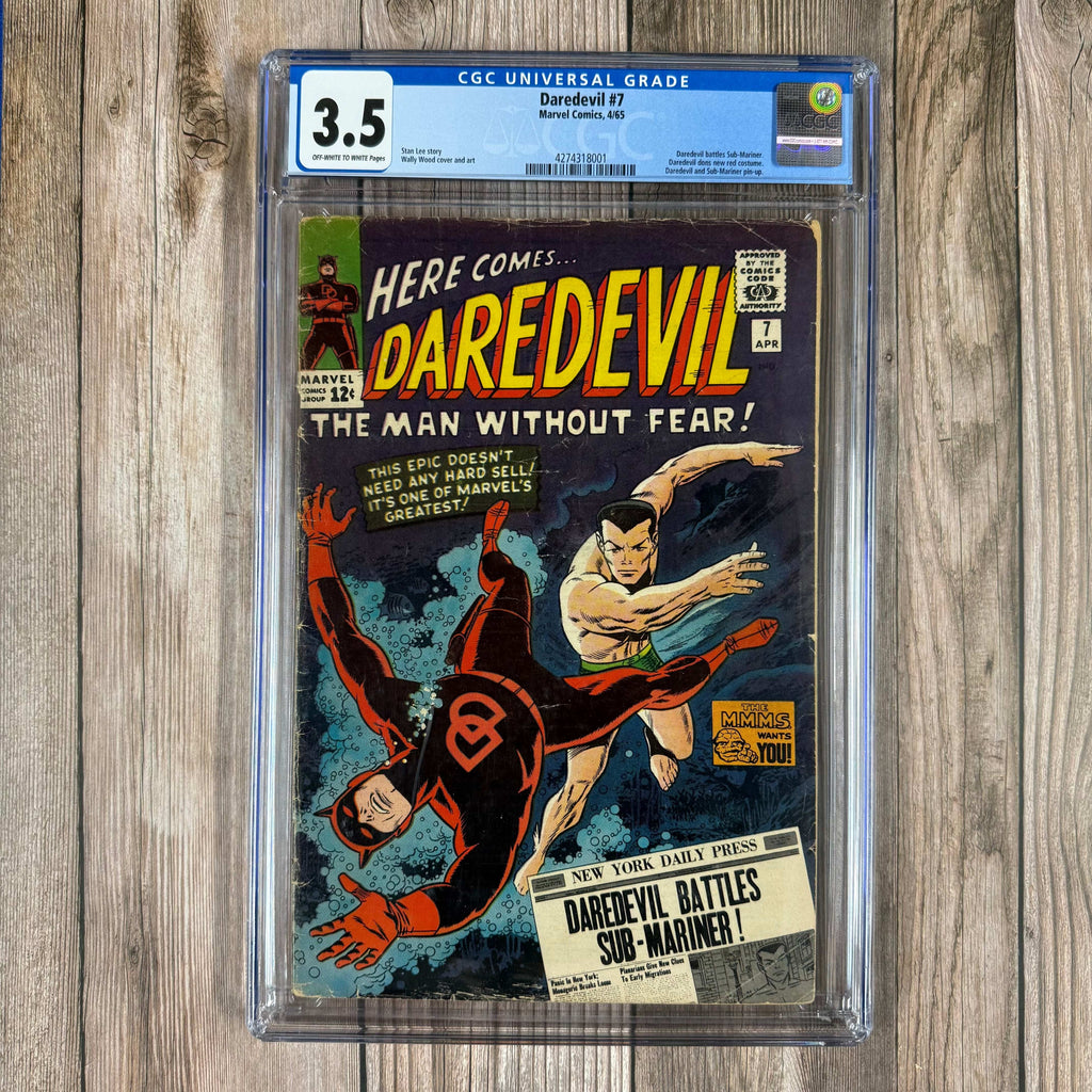 Bry's Comics *B0X3 Daredevil #7 CGC 3.5 Debut of Daredevil’s red suit