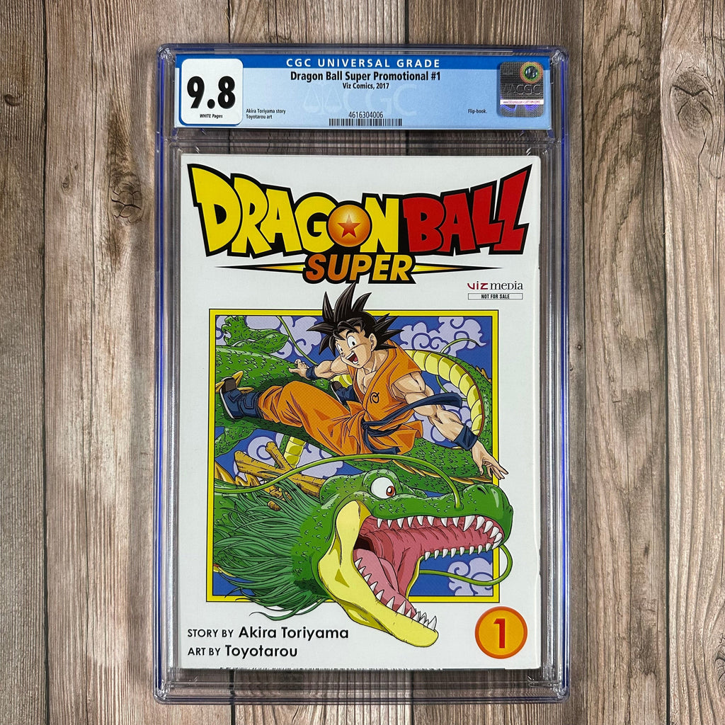Bry's Comics *B0X3 Dragon Ball Super Promotional #1 CGC 9.8 WP Flip-book (cert:4006)
