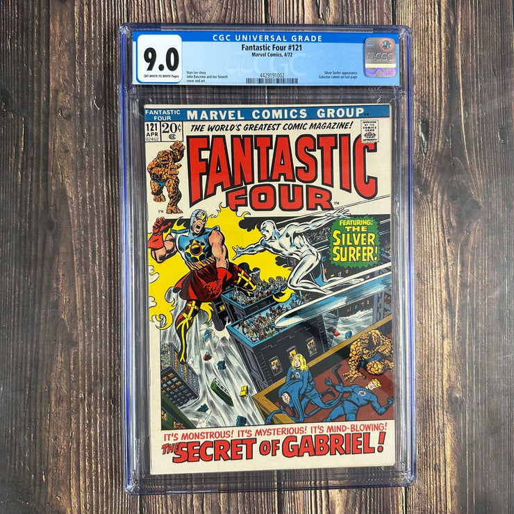 Bry's Comics *B0X3 Fantastic Four #121 CGC 9.0 Death of Air-Walker