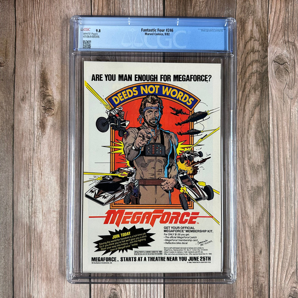 Bry's Comics *B0X3 Fantastic Four #246 CGC 9.8 WP "Death" of the Puppet Master.