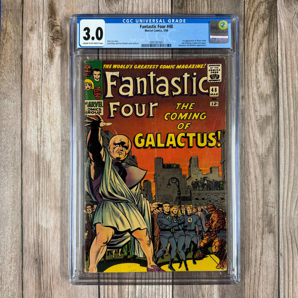 Bry's Comics *B0X3 Fantastic Four #48 CGC 3.0 1st appearance of Silver Surfer, cameo of Galactus