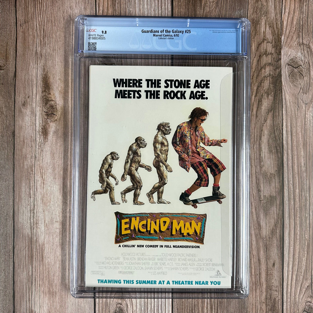 Bry's Comics *B0X3 Guardians of the Galaxy #25 CGC 9.8 WP Collector's Edition Etched prism cover.