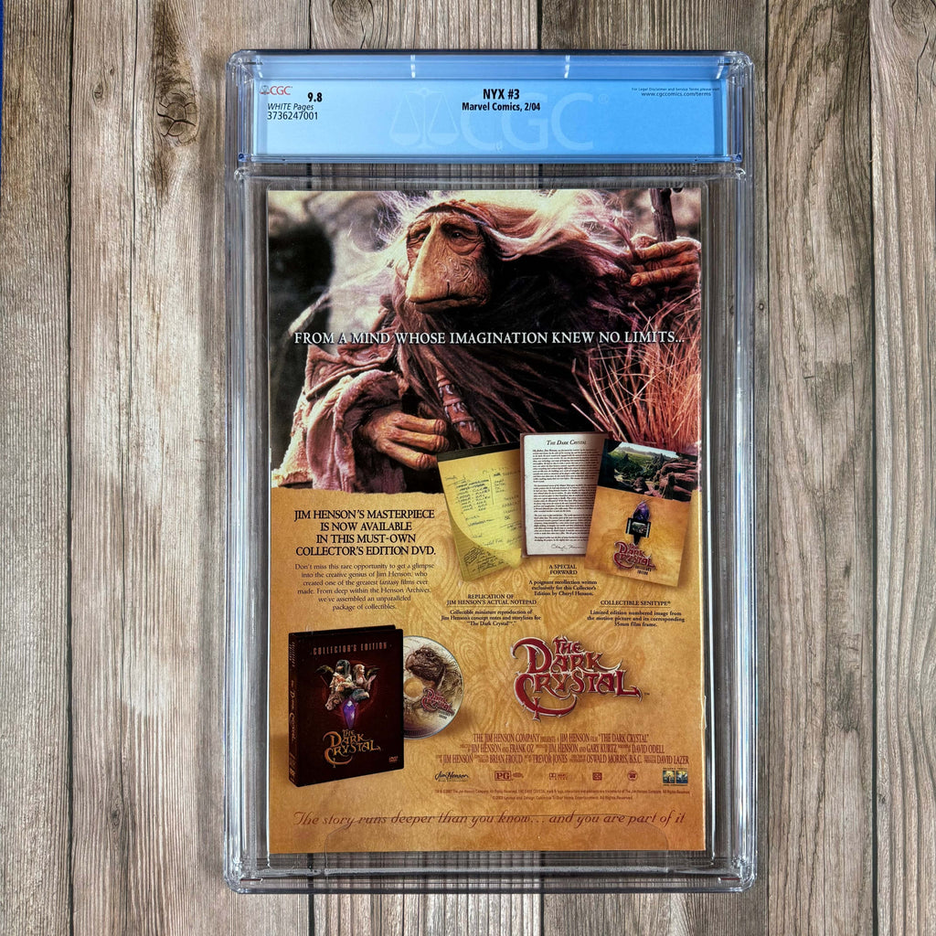 Bry's Comics *B0X3 NYX #3 CGC 9.8 WP 1st appearance of X-23, Laura Kinney