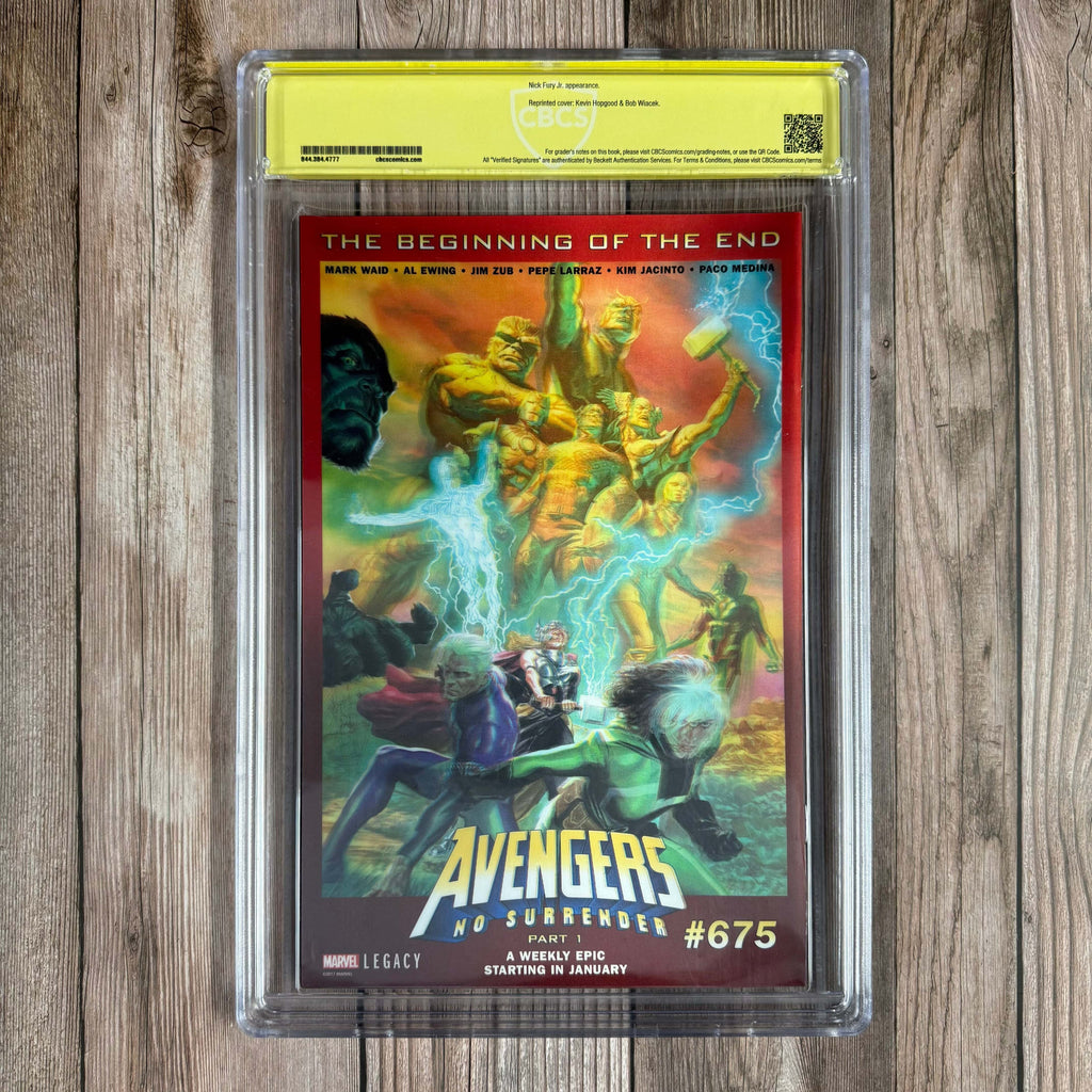 Bry's Comics *B0X3 Punisher #218 CBCS 9.6 WP Verified Signature of Jon Bernthal, 3-D Lenticular Variant, 1st cameo appearance of Punisher War Machine armor (cert: 006)