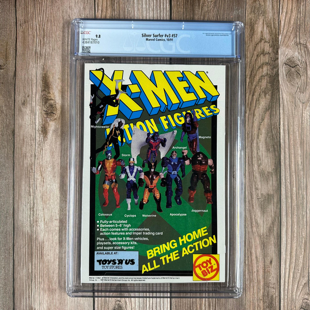 Bry's Comics *B0X3 Silver Surfer #57 CGC 9.8 WP COOL cover by Ron Lim