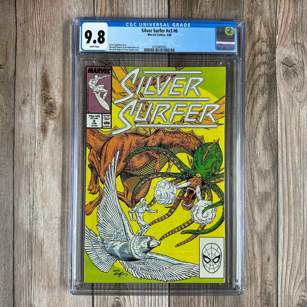 Bry's Comics *B0X3 Silver Surfer #8 CGC 9.8 WP 1st Appearance of Pap-Tonn
