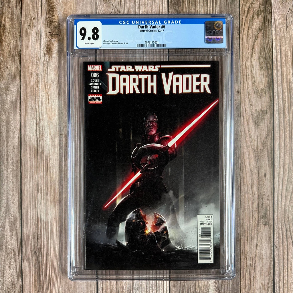 Bry's Comics *B0X3 Star Wars: Darth Vader #6 CGC 9.8 WP 1st full appearance of the Grand Inquisitor, 1st team appearance of the Inquisitorius
