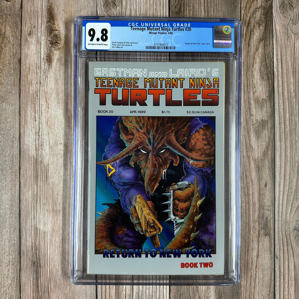 Bry's Comics *B0X3 Teenage Mutant Ninja Turtles #20 CGC 9.8 "Return to New York" part 2 of3