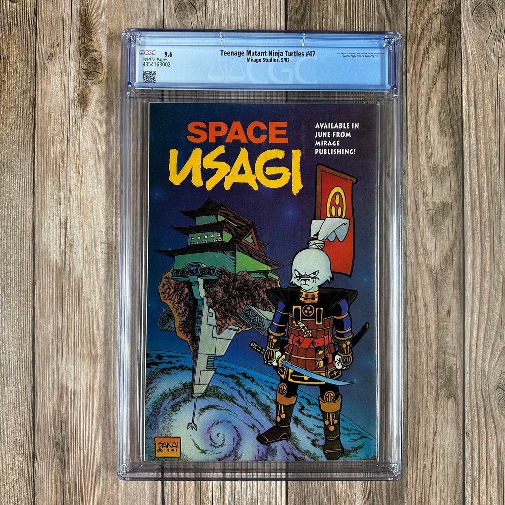 Bry's Comics *B0X3 Teenage Mutant Ninja Turtles #47 CGC 9.6 WP 1st appearance of Space Usagi (8-page backup story)