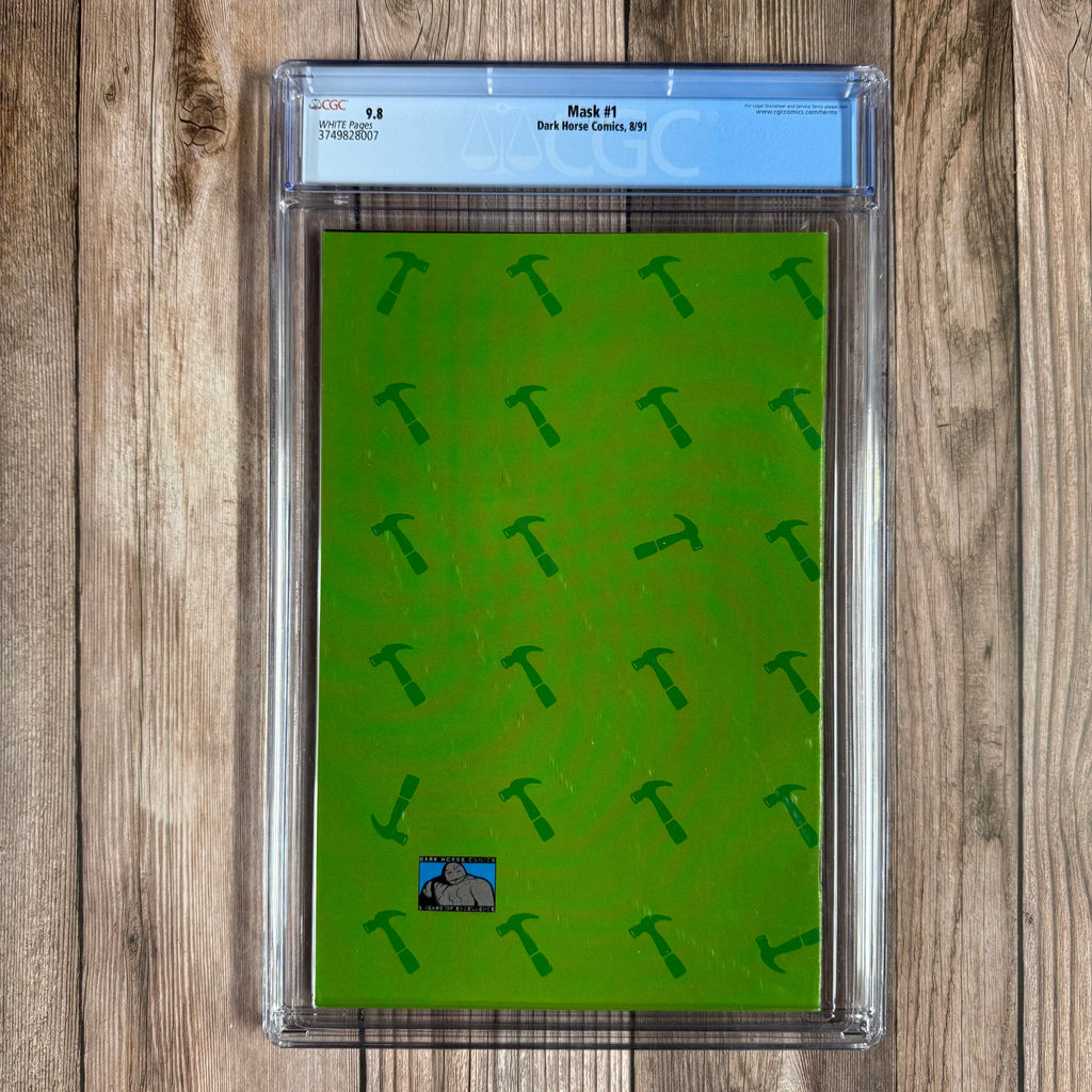 Bry's Comics *B0X3 The Mask #1 CGC 9.8 WP 1st appearance of Lt. Kellaway as the Mask., First limited series featuring The Mask