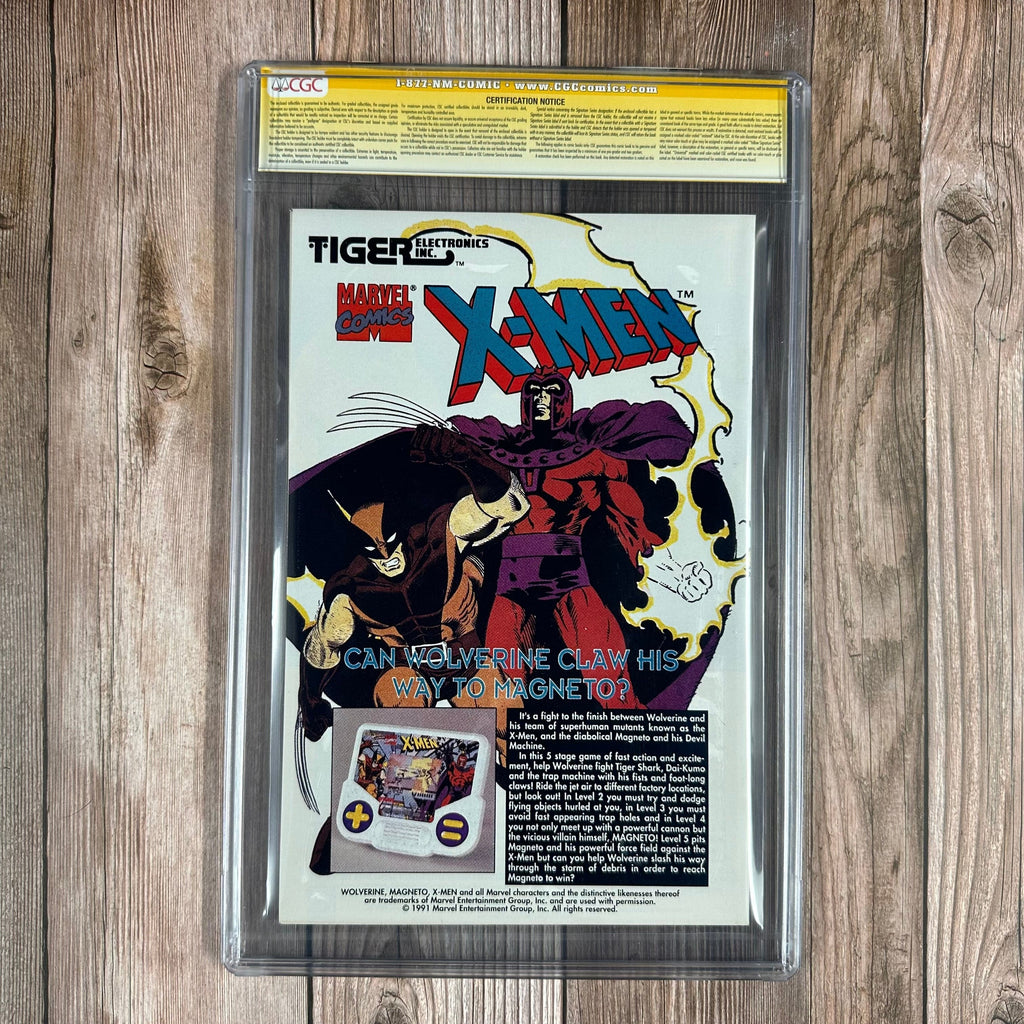 Bry's Comics *B0X3 Uncanny X-Men #284 CGC 9.8 WP SS Signed by Whilce Portacio, 2nd Appearance of Bishop (cert:7030)
