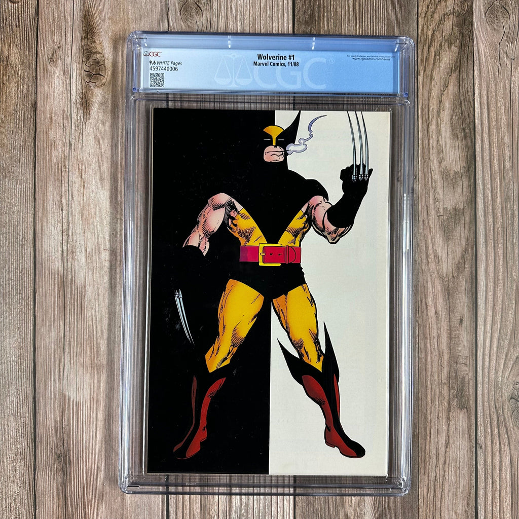 Bry's Comics *B0X3 Wolverine #1 CGC 9.6 WP Premiere issue of Wolverine's first ongoing solo series, debut of black Wolverine costume