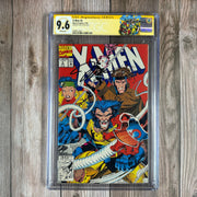 Bry's Comics *B0X3 X-Men #4 CGC 9.6 WP Custom Label, SS Signed by Jim Lee 1st Full Omega Red