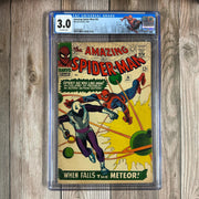 Bry's Comics * B0X4 Amazing Spider-Man #36 CGC 3.0 Custom Label, 1st appearance of the Looter, later becomes Meteor Man