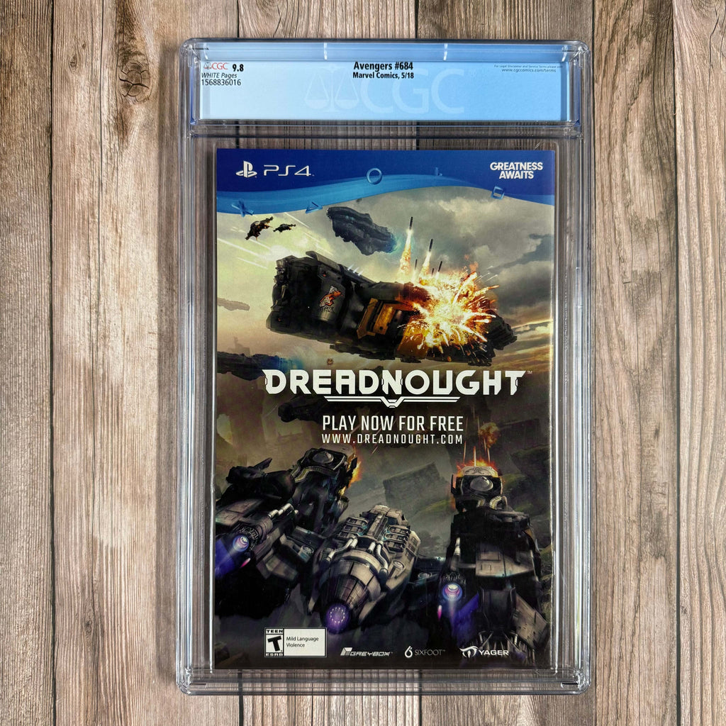 Bry's Comics *B0X4 Avengers #684 CGC 9.8 WP Origin of Voyager, revelation that the Hulk is immortal (early Immortal Hulk key)