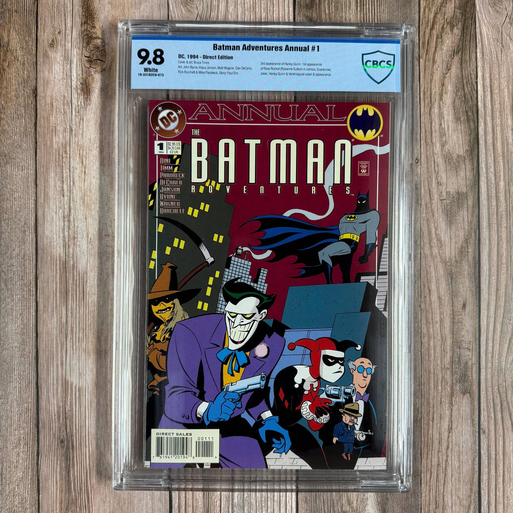 Bry's Comics *B0X4 Batman Adventures Annual #1 CBCS 9.8 WP 3rd appearance of Harley Quinn, 1st appearance of Roxy Rocket