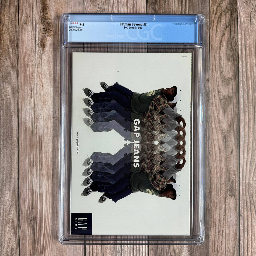 Bry's Comics *B0X4 Batman Beyond #3 CGC 9.8 WP 1st full appearance of Blight (arch-nemesis of Terry McGinnis)