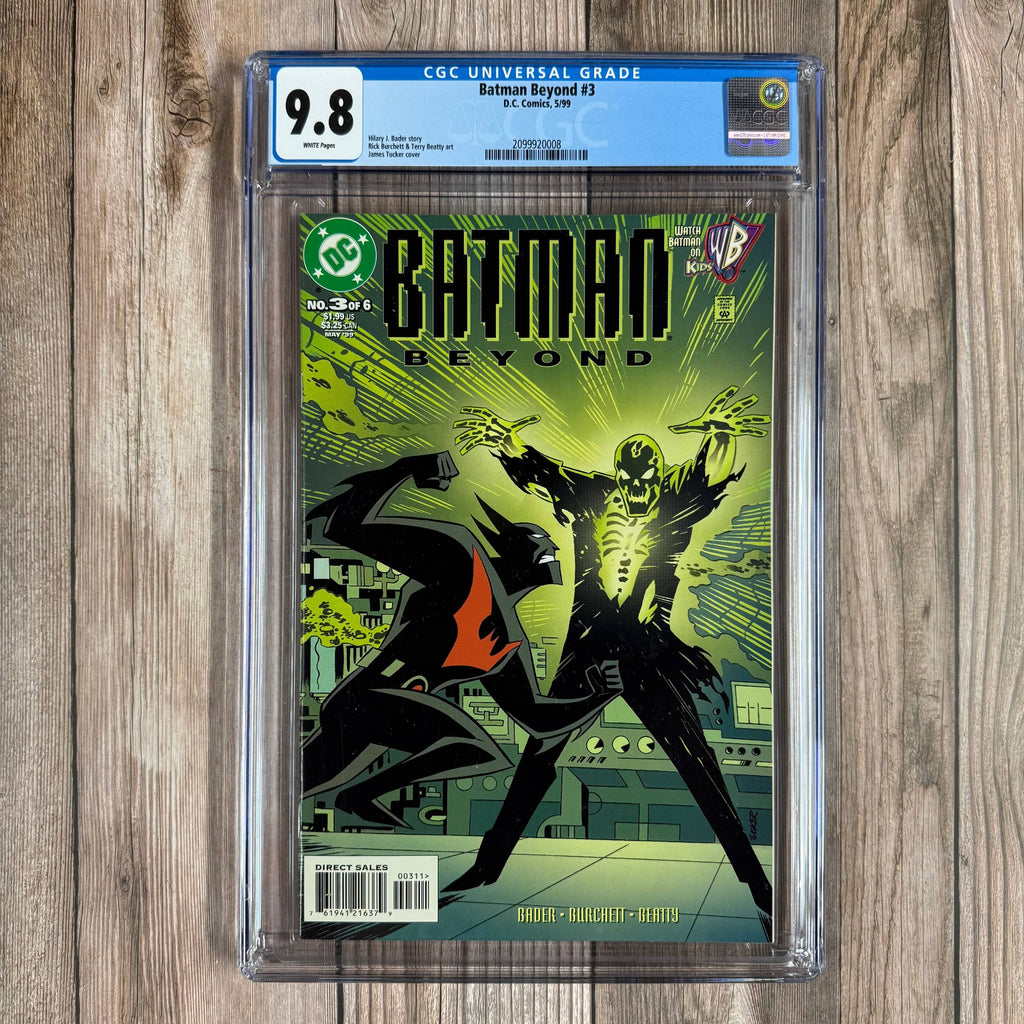 Bry's Comics *B0X4 Batman Beyond #3 CGC 9.8 WP 1st full appearance of Blight (arch-nemesis of Terry McGinnis)