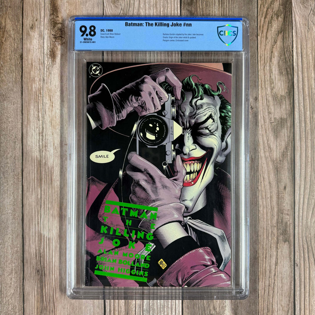 Bry's Comics *B0X4 Batman: The Killing Joke #1 CBCS 9.8 WP 1st Print The Joker shoots and paralyzes Barbara Gordon (becomes Oracle)
