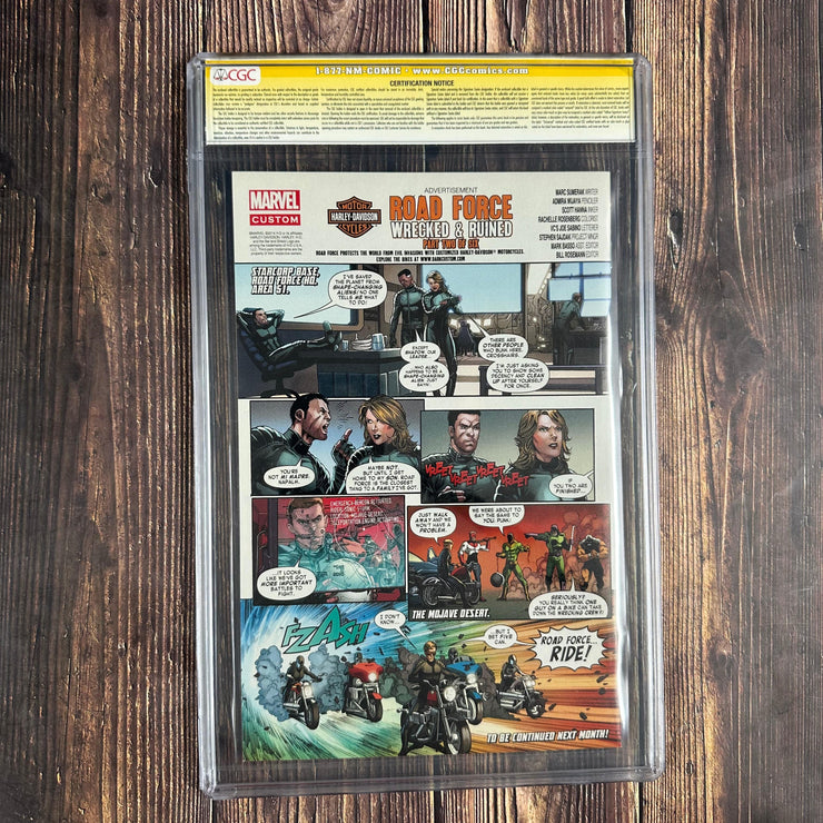 Bry's Comics *B0X4 Deadpool #30 CGC 9.8 WP Variant cover art by Greg Horn , Denver Comic Con Edition 2014, SS Signed and Sketch by Greg Horn