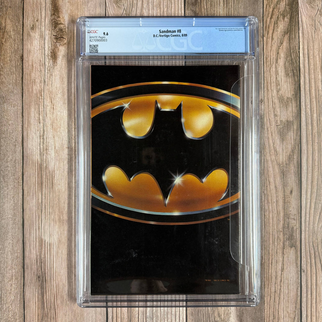 Bry's Comics *B0X4 The Sandman #8 CGC 9.6 WP 1st appearance of Death (Dream’s sister)