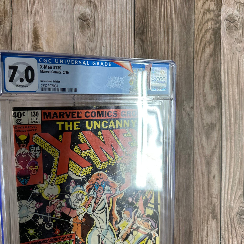 Bry's Comics *B0X4 Uncanny X-Men #130 CGC 7.0 WP Custom Label, 1st appearance of Dazzler, 2nd appearance of Kitty Pryde and Emma Frost, 1st full appearance of Sebastian Shaw, Jean Grey becomes Black Queen, NEWSSTAND EDITION *