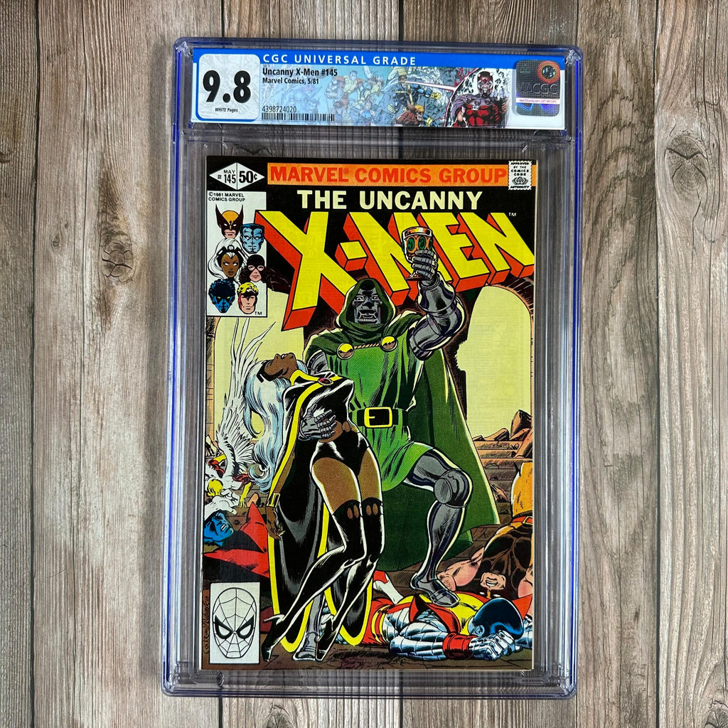 Bry's Comics *B0X4 Uncanny X-Men #145 CGC 9.8 WP Custom Label, ICONIC Cover Art by Dave Cockrum